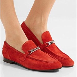 Cooper Suede Loafer in rust